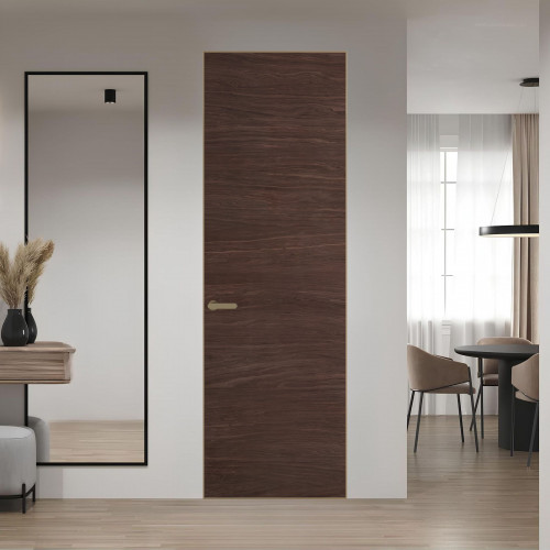 1 VE-H натуральный шпон Espresso 1386M профиль Шампань ProfilDoors Orange