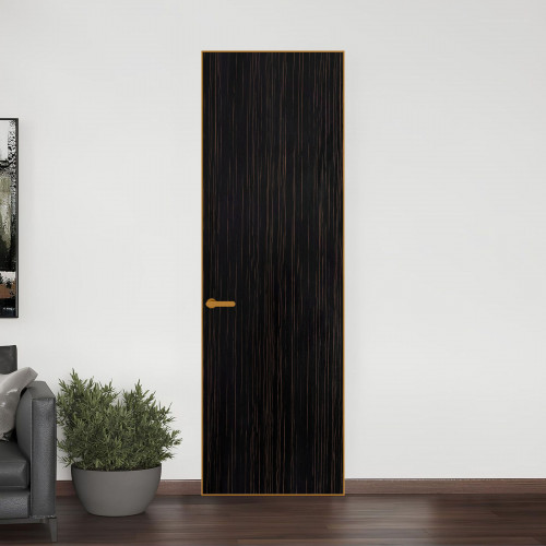 1 VE-V натуральный шпон Espresso 1042S профиль Бронза ProfilDoors Orange