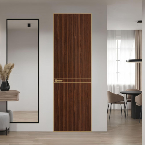 11 VE-V натуральный шпон Albero 1294M профиль Золото ProfilDoors Orange
