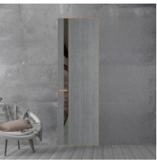 18 VE-V натуральный шпон Bianche Notti 01Q профиль Золото вставка Графит лак ProfilDoors Orange