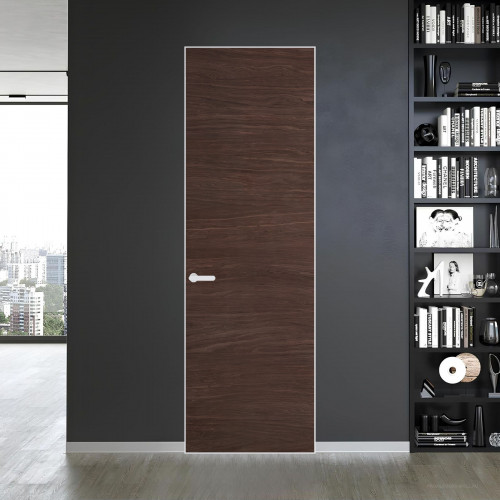 1 VE-H натуральный шпон Espresso 1386M профиль Вайт ProfilDoors Orange