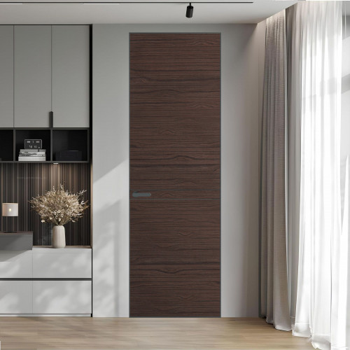 11 VE-H натуральный шпон Espresso 360M профиль Серая ночь ProfilDoors Orange