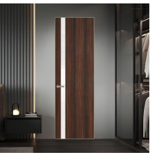 18 VE-V натуральный шпон Albero 1398S профиль Никель матовый вставка Лак классик ProfilDoors Orange