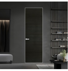 1 VE-H натуральный шпон Bianche Notti 069S профиль Вайт ProfilDoors Orange