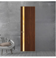 18 VE-V натуральный шпон Albero 1294M профиль Шампань вставка Кремовый лак ProfilDoors Orange