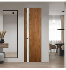 18 VE-V натуральный шпон Espresso 35M профиль Серая ночь вставка Белый лак ProfilDoors Orange