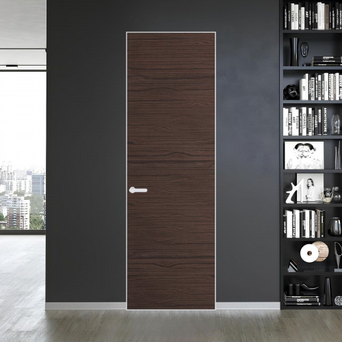 1 VE-H натуральный шпон Espresso 360M профиль Вайт ProfilDoors Orange
