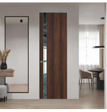 18 VE-V натуральный шпон Albero 1398S профиль Зеленый воск вставка Зеркало ProfilDoors Orange