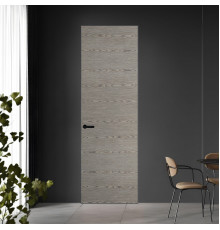 1 VE-H натуральный шпон Bianche Notti 08S профиль Черный муар ProfilDoors Orange