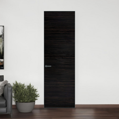 1 VE-H натуральный шпон Espresso 1042S профиль Серая ночь ProfilDoors Orange