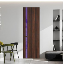18 VE-V натуральный шпон Albero 1398S профиль Деорэ вставка Лаванда лак ProfilDoors Orange
