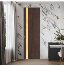 18 VE-V натуральный шпон Espresso 360M профиль Зеленый воск вставка Кремовый лак ProfilDoors Orange